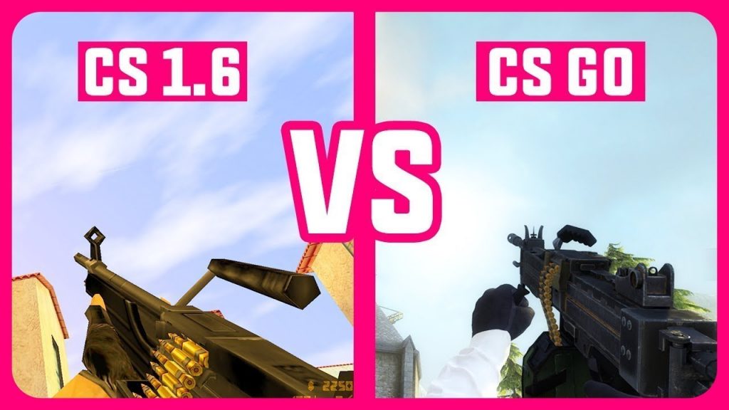 counter strike 1.6 vs cs go