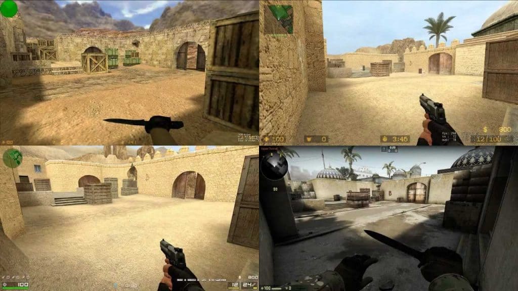 counter-strike versions history
