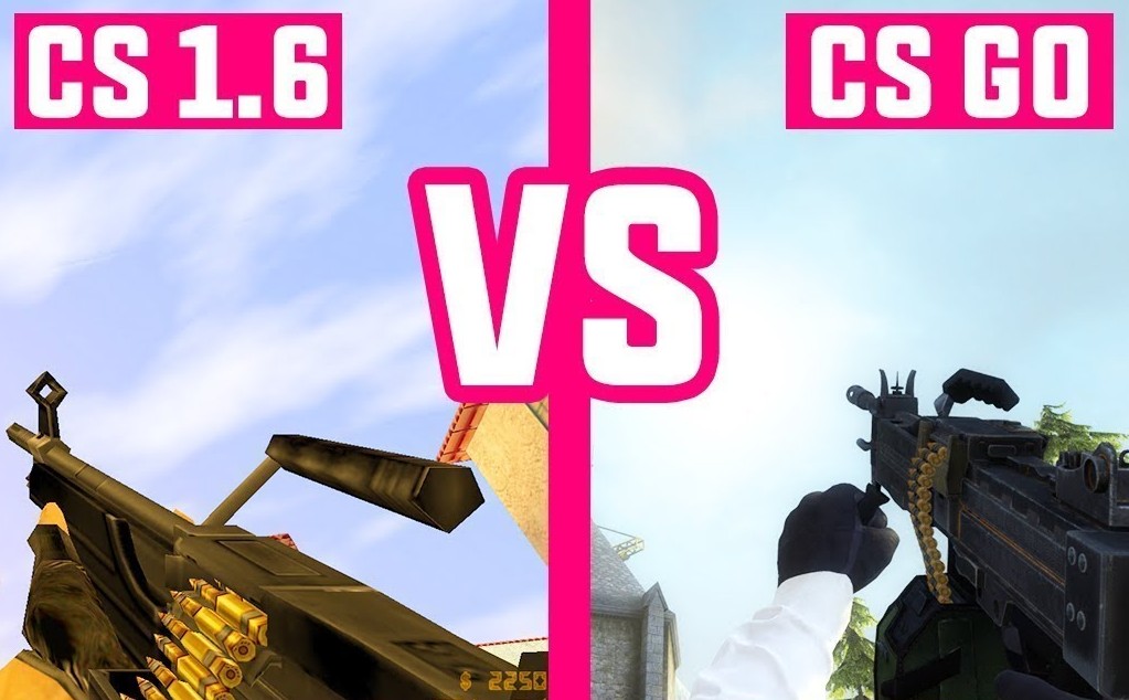 CS 1.6 vs CSGO