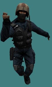 GSG9 counter-strike 1.6 player model