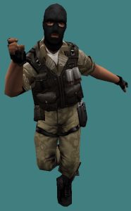 Terror counter-strike 1.6 player model