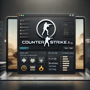 Counter-Strike 1.6 Admin Console Screen Showing Server Commands
