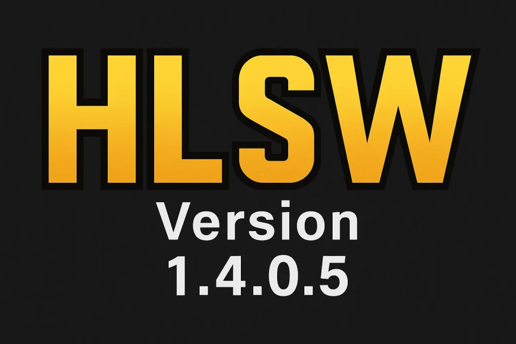 HLSW Version 1.4.0.5 logo