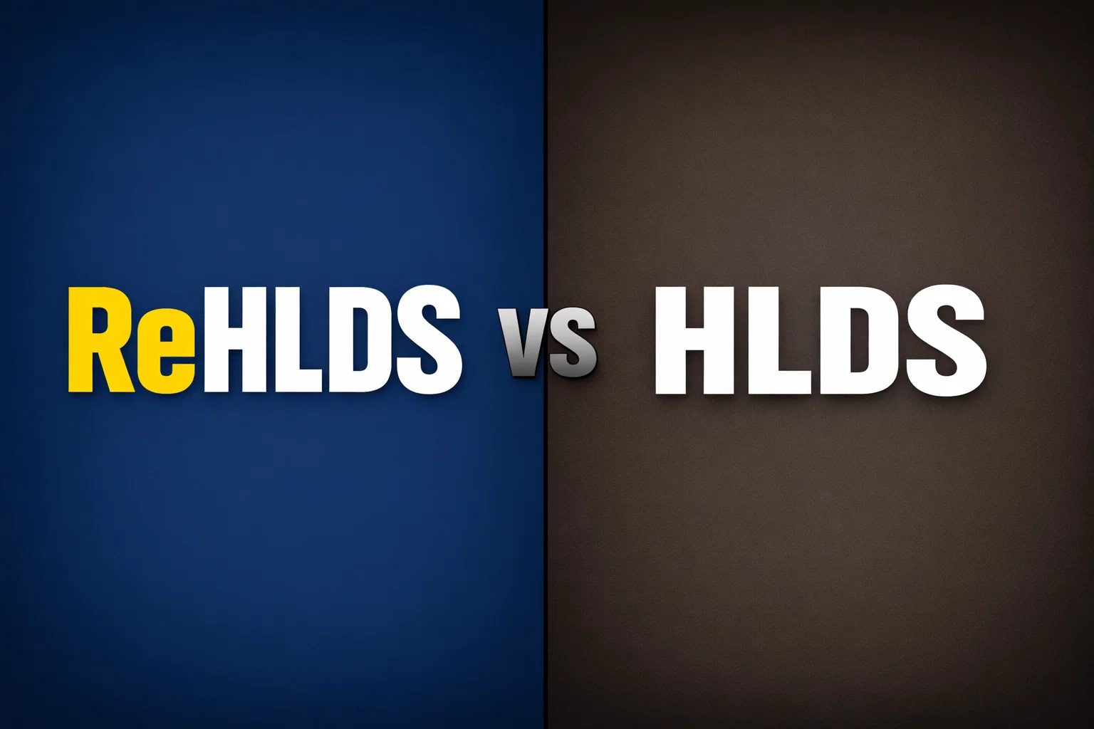 ReHLDS vs HLDS server engine comparison